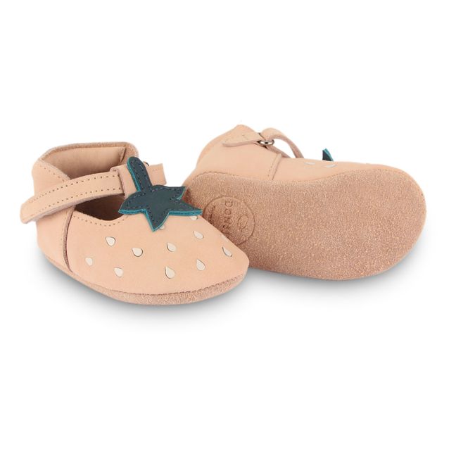 Nanoe Nubuck slippers Peach