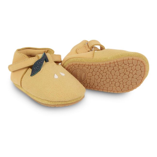 Babyschuhe Nanoe | Zitronengelb