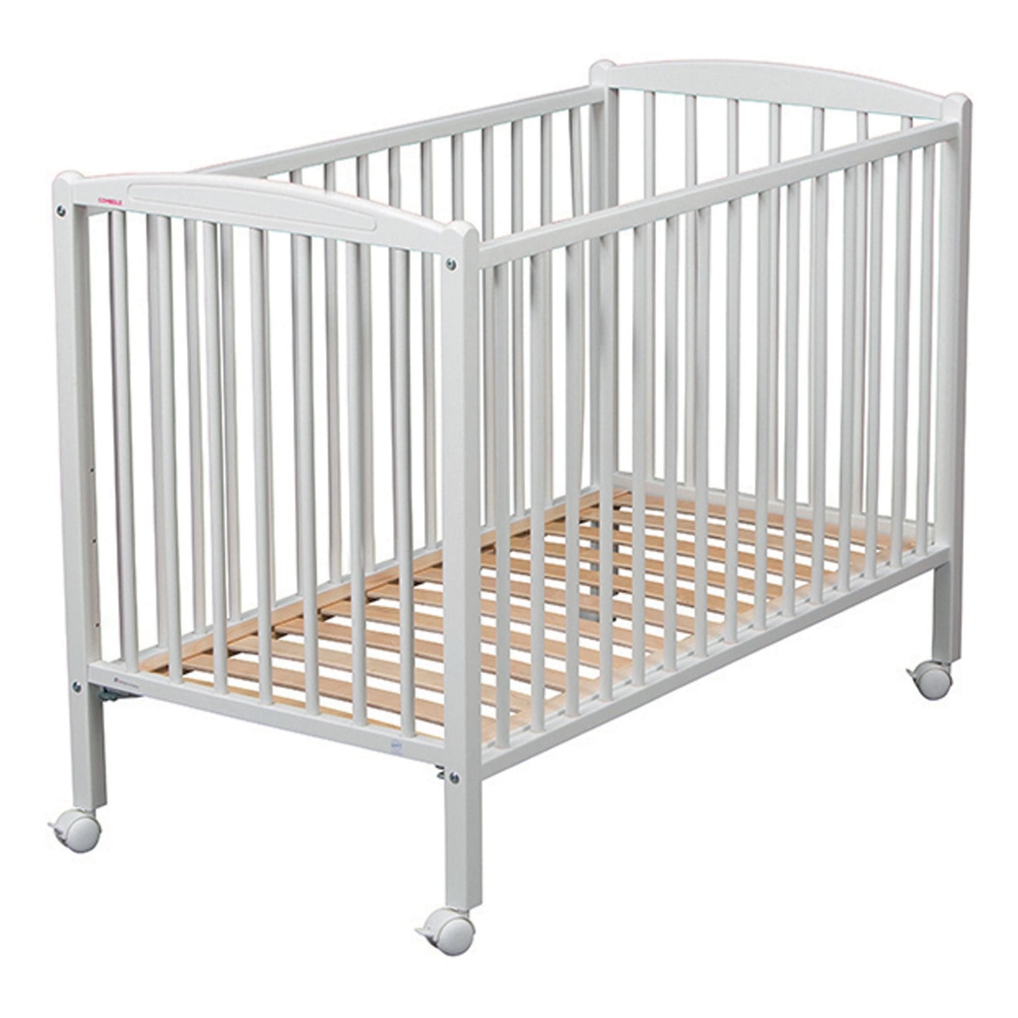 Arthur Lacquered Cot 60x1 Cm White Combelle Design Baby