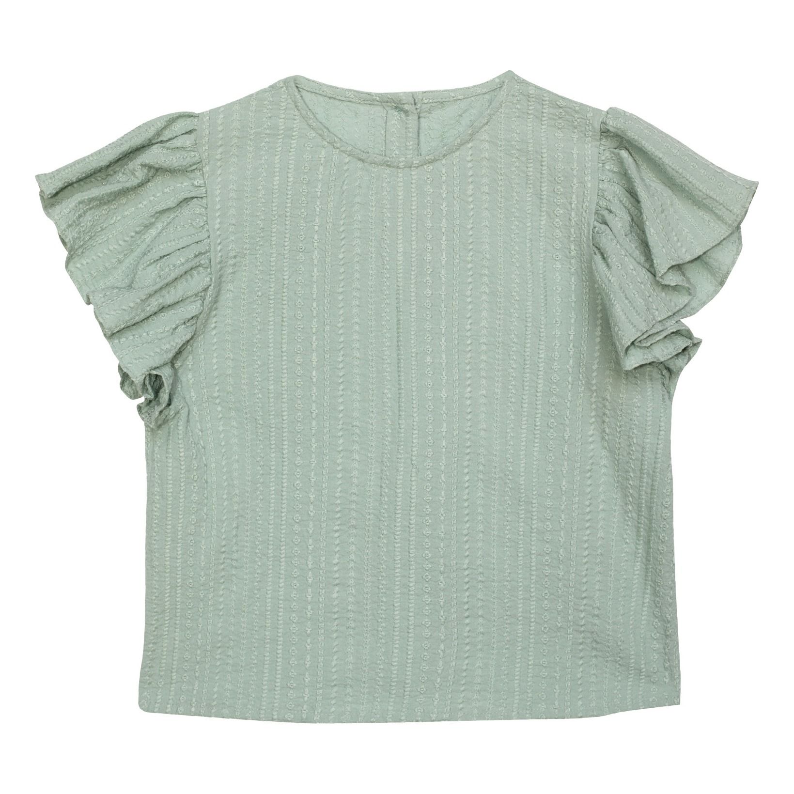 Yellowpelota - Blouse Texturée Promenade - Fille - Vert