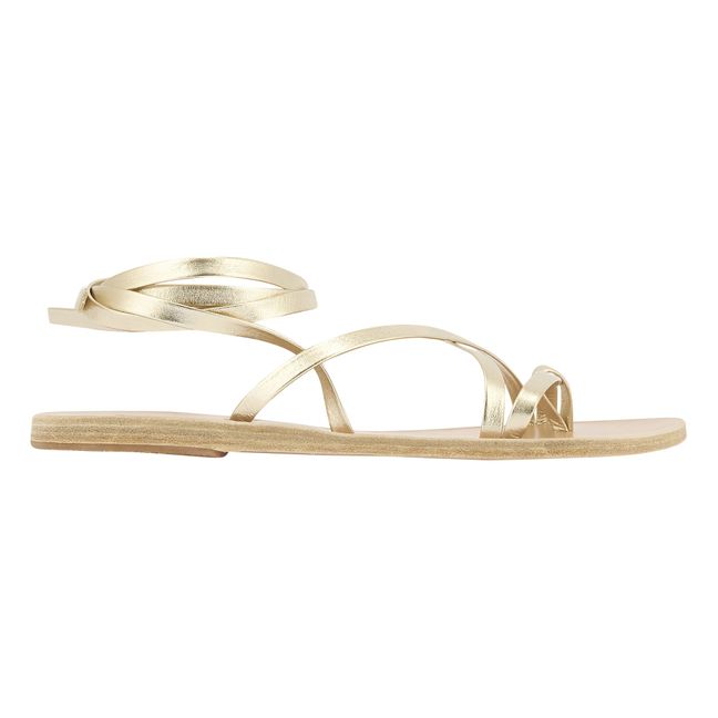 Morfi Leather Sandals - Women's Collection  | Gold
