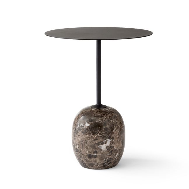 Lato LN8 Marble Side Table | Black