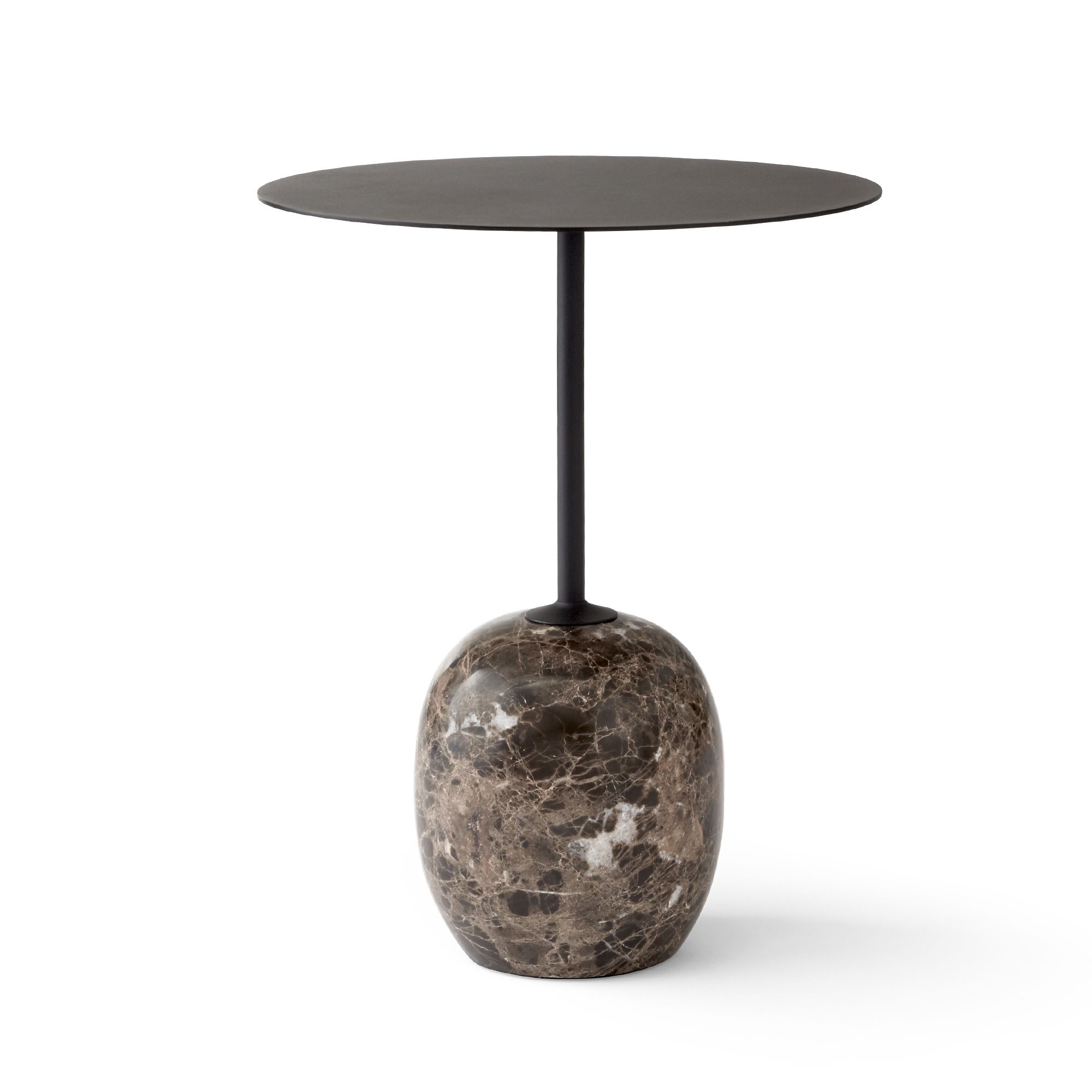 & Tradition - Table d'appoint marbre Lato LN8 - Noir