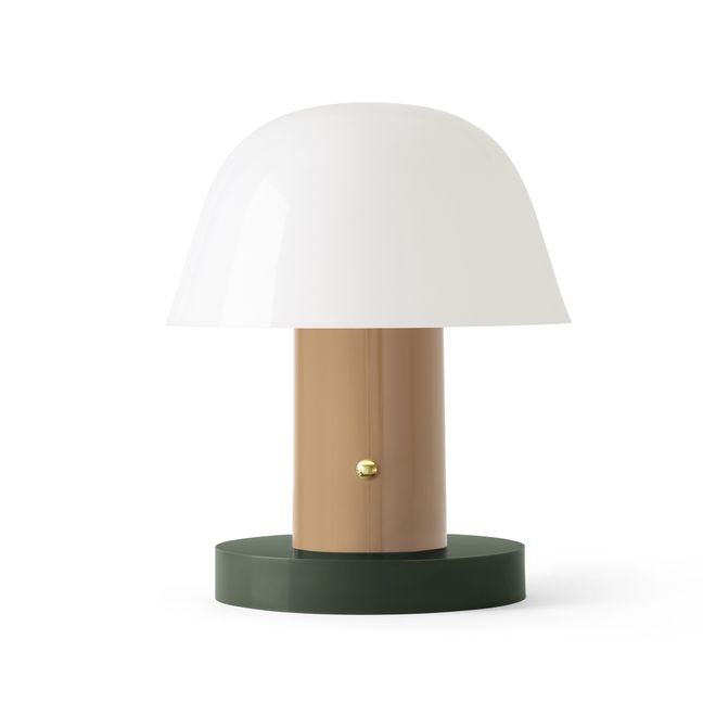 Setago JH27 Lamp, design by Jaime Hayon | Dark green