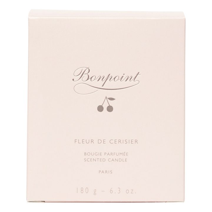Bougie Parfumée Fleur de cerisier - 180 g Rose- Image produit n°1
