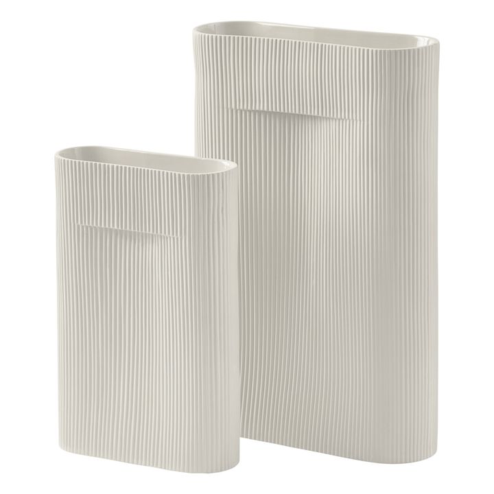 Ridge Vase | Cream- Product image n°3