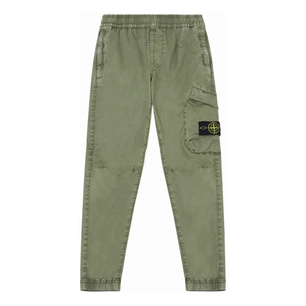 green stone island cargo pants