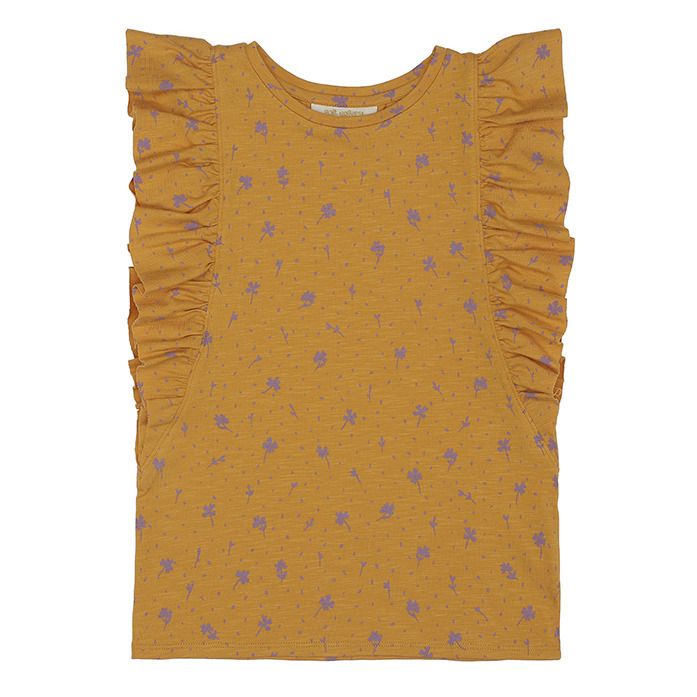Soft Gallery - Top Aylin Coton Bio - Fille - Ocre