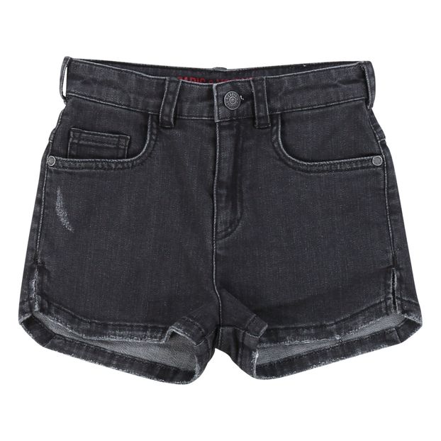 black high waisted jean shorts