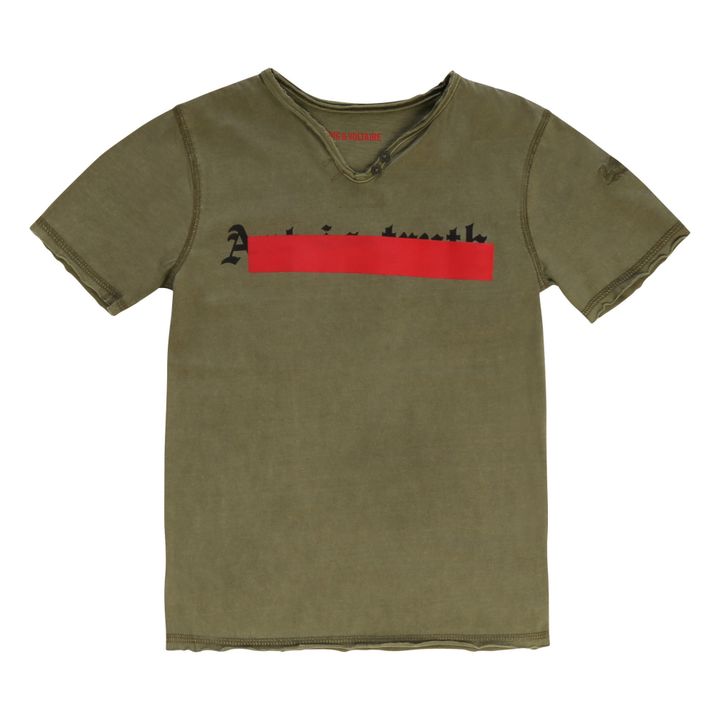 Art is Truth T Shirt Khaki