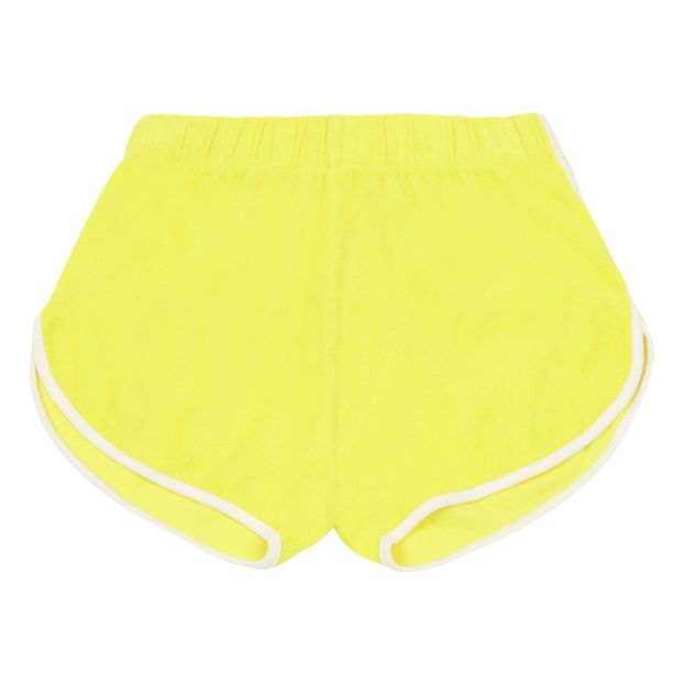 Juju Organic Terry Cloth Shorts Yellow We Are Kids Fashion Teen