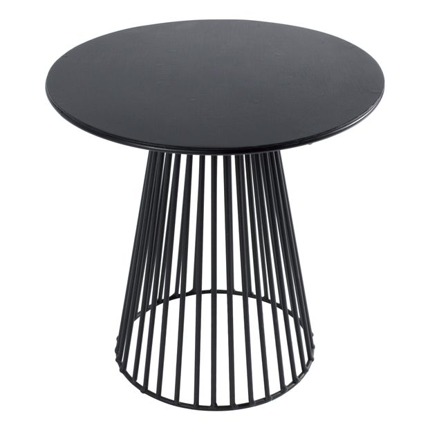 Round Bistro Table Black Serax Design, Round Bistro Tables