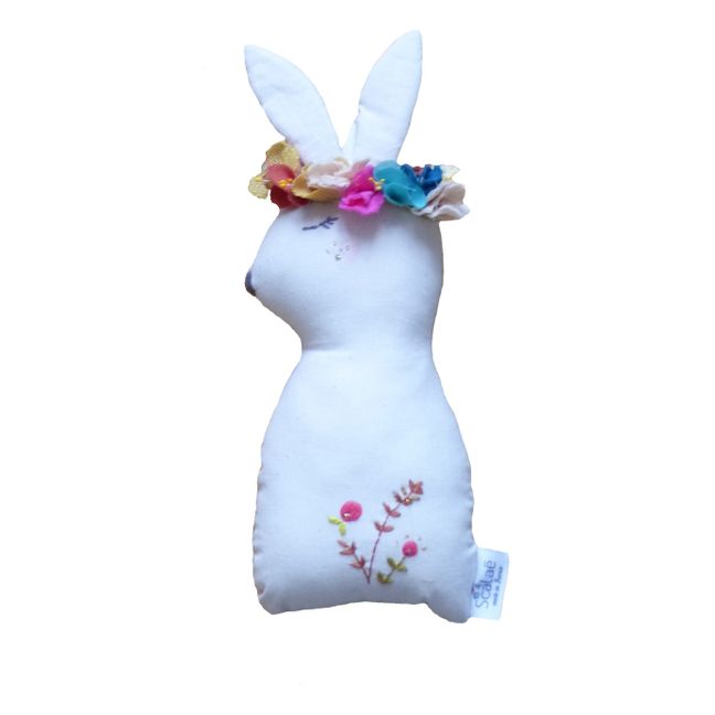 Conejo decorativo para colgar Chataigne Crudo