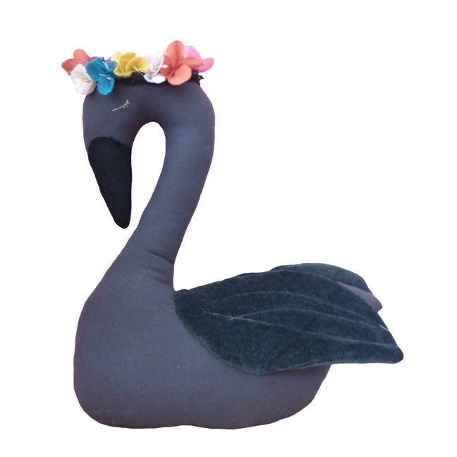 Orso Decorative Hanging Swan Grey