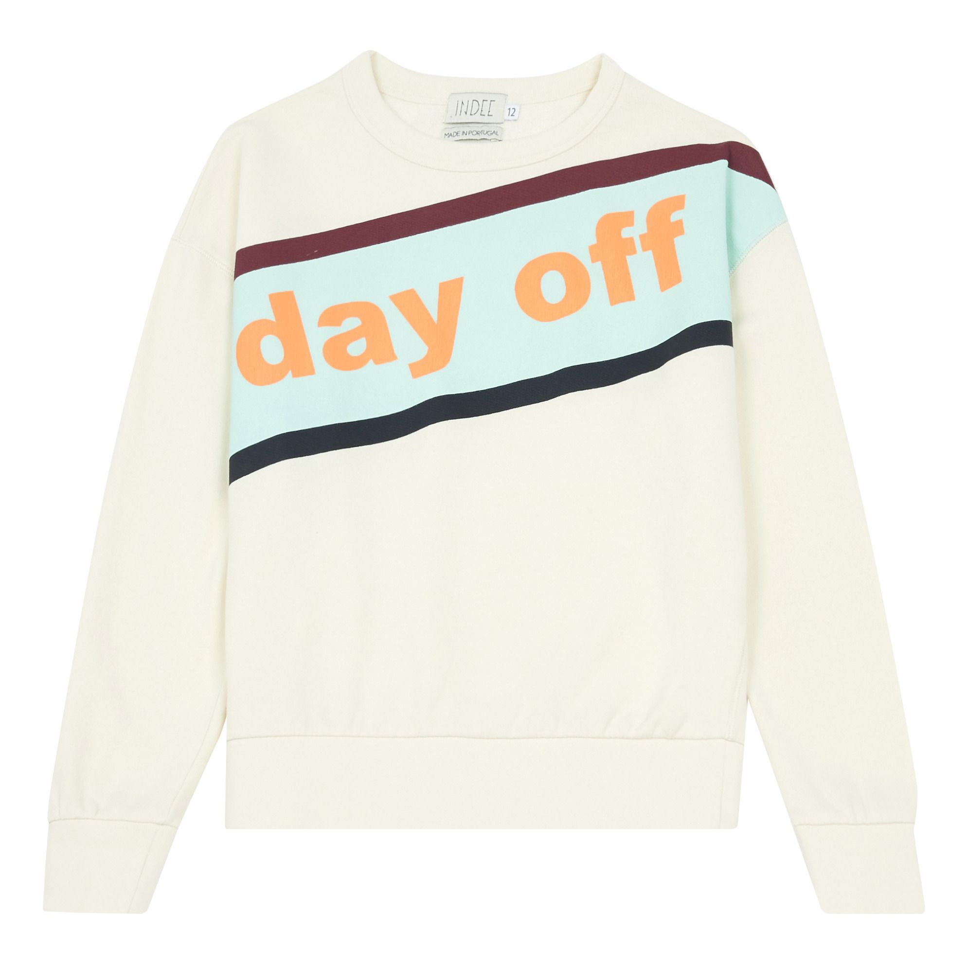 Indee - Sweat Ginger - Fille - Ecru