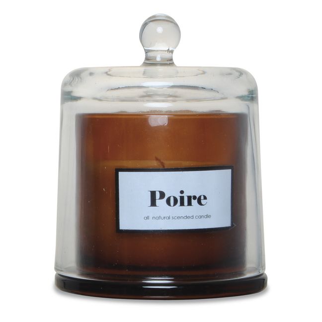 Sweet Pear Candle & Cloche Transparent