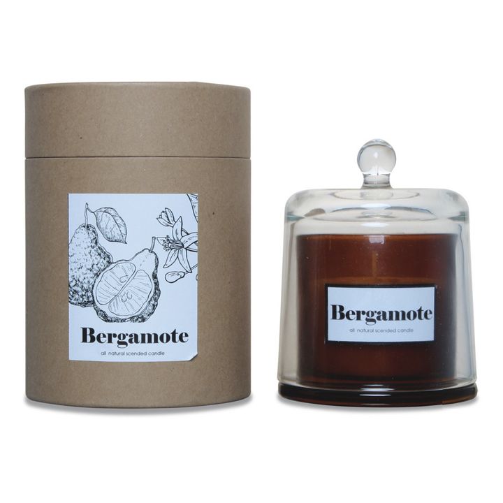 Sparkling Bergamont Candle & Cloche | Transparent- Product image n°2