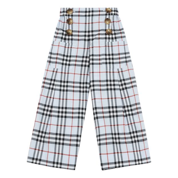 Hose Taren Hellblau Burberry Mode Teenager Kind