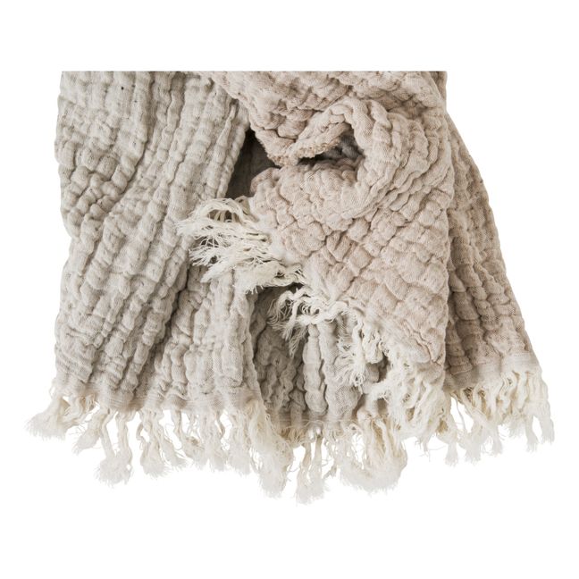 Plaid Mellow en lin et coton | Blush