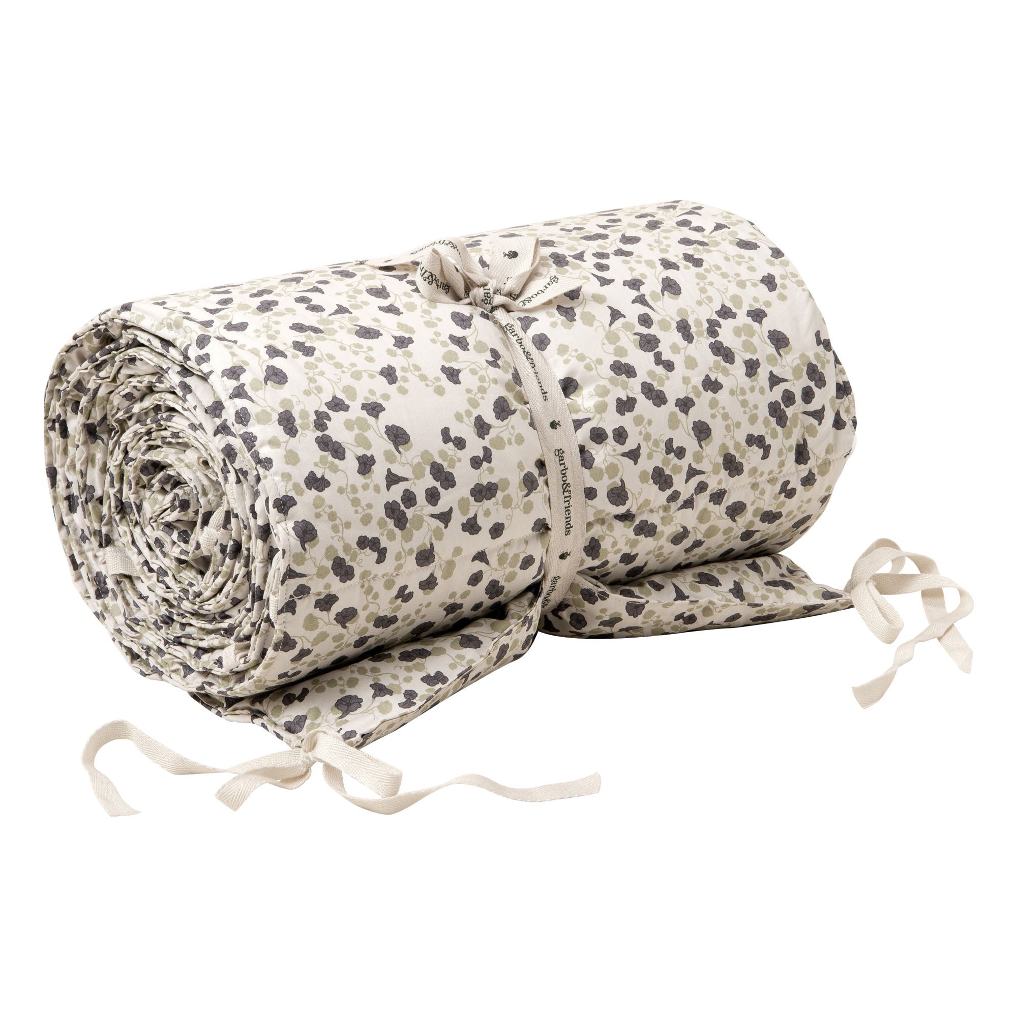 Tour de lit en percale de coton