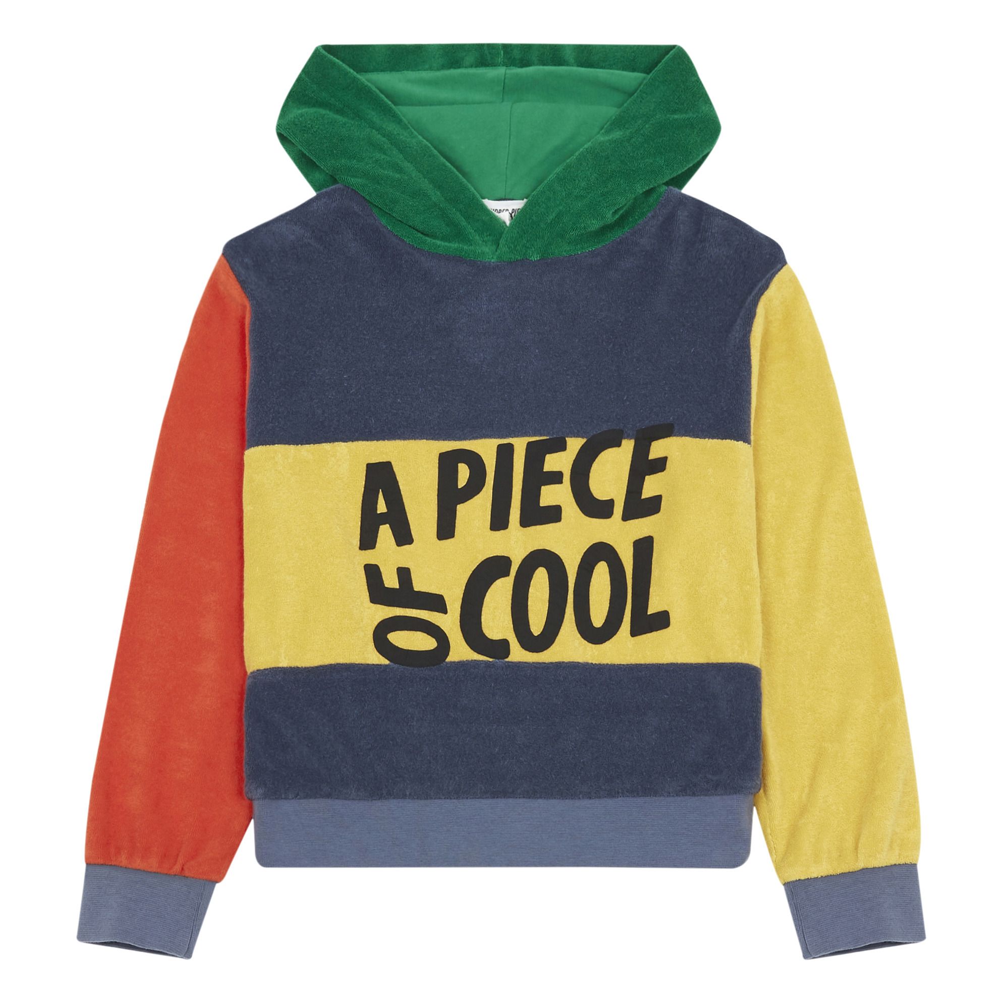 Hundred Pieces - Hoodie Eponge A Piece Of Cool - Garçon - Bleu