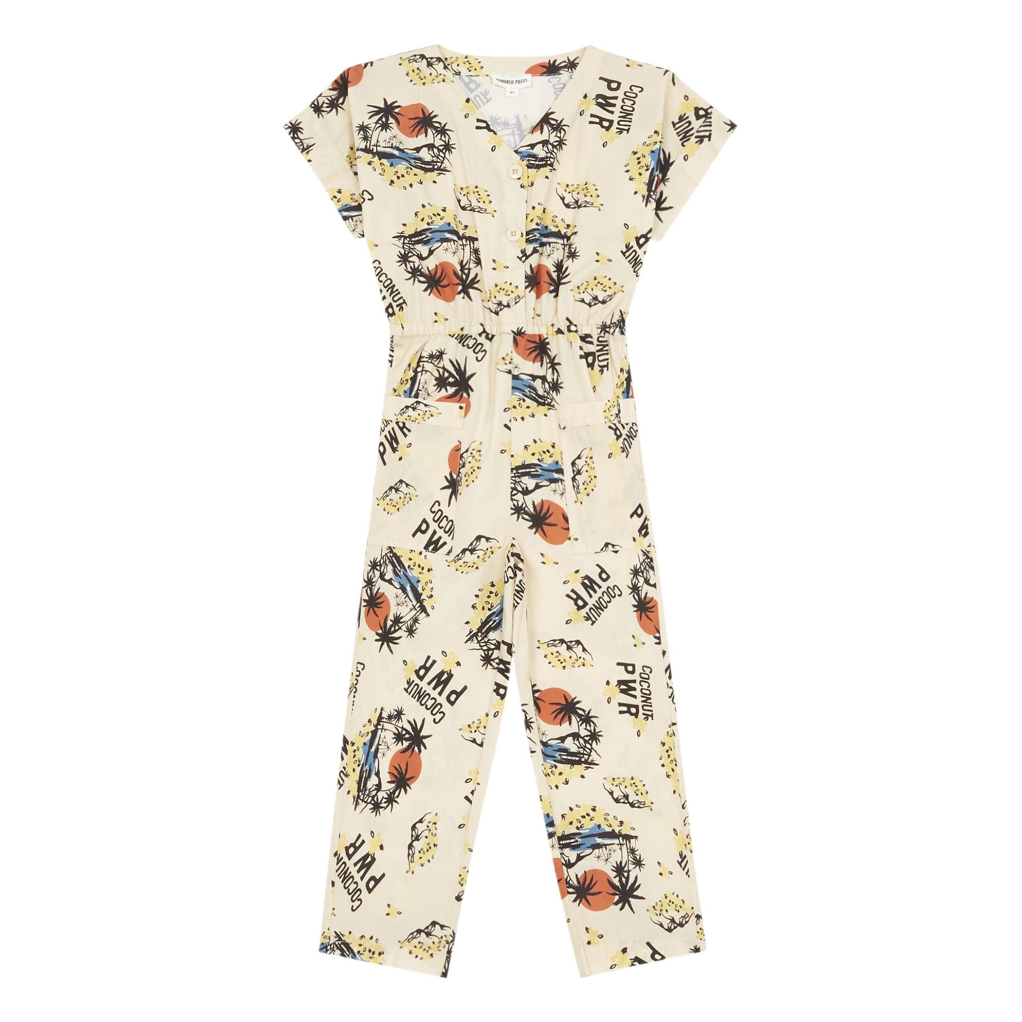 Hawaii Jumpsuit Mastic Hundred Pieces Fashion Teen , Children