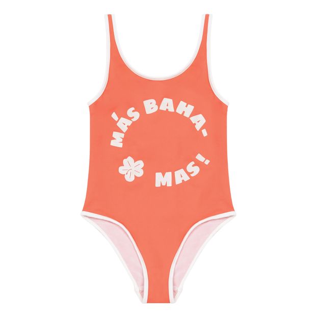 Mas Bahamas Swimsuit Coral Hundred Pieces Fashion Teen , Children