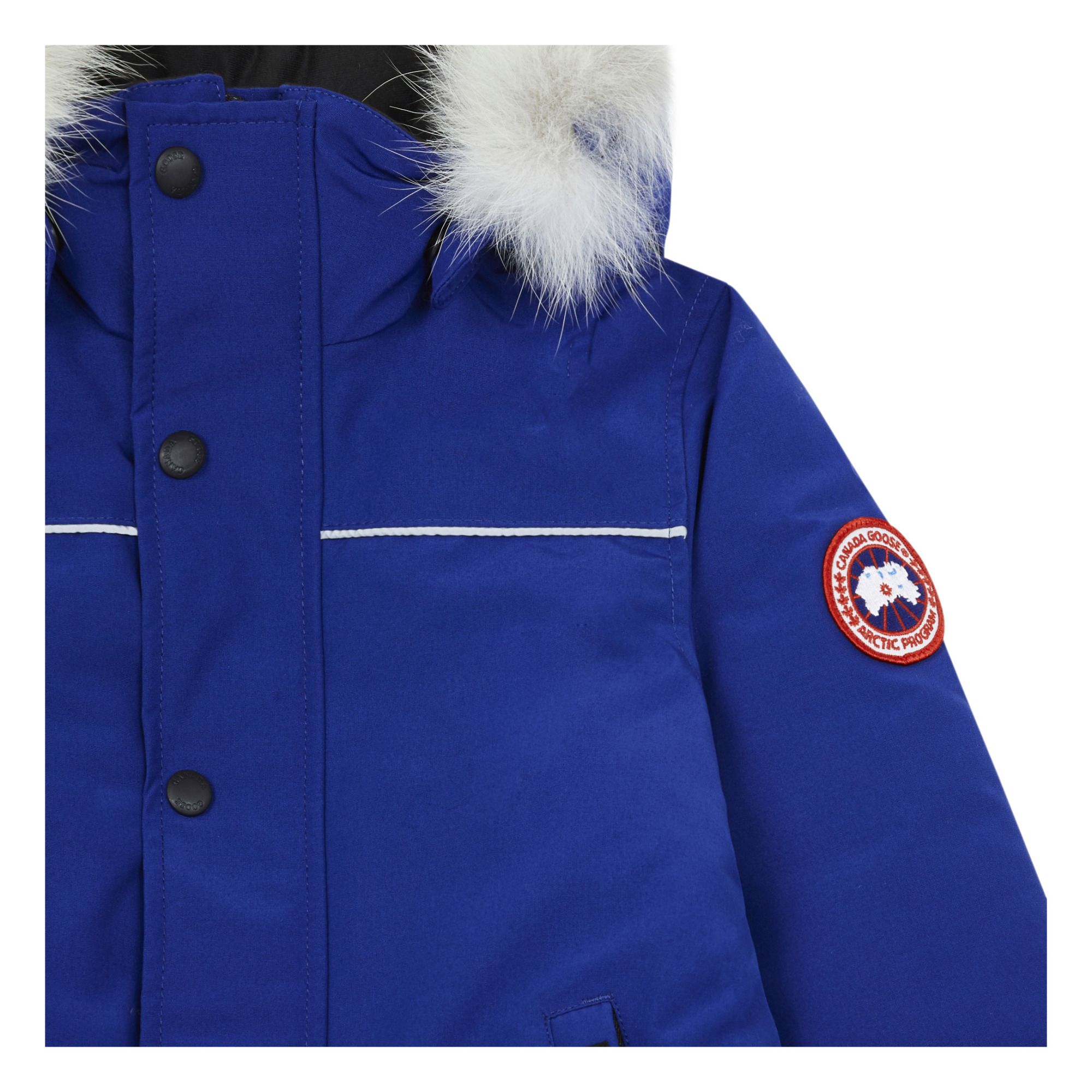 Tuta da sci Grizzly Blu Canada Goose Moda Bambino