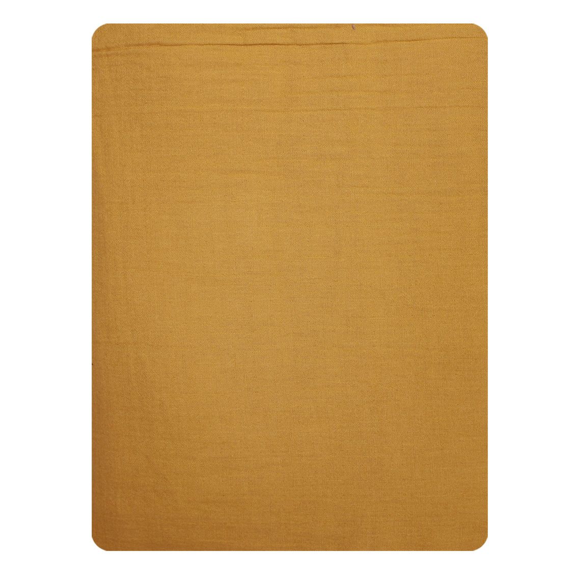 Drap plat en gaze de coton bio
