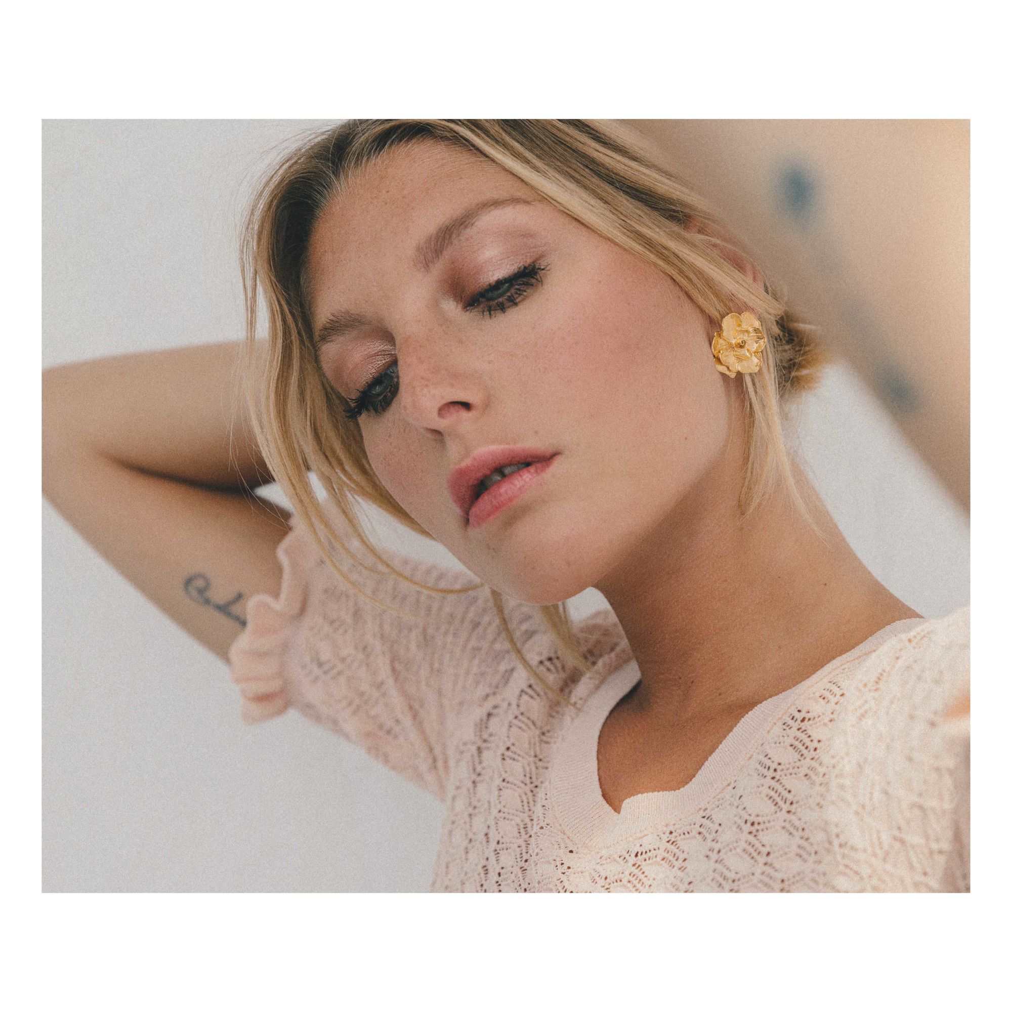 Sarah Earrings Gold- Product image n°2