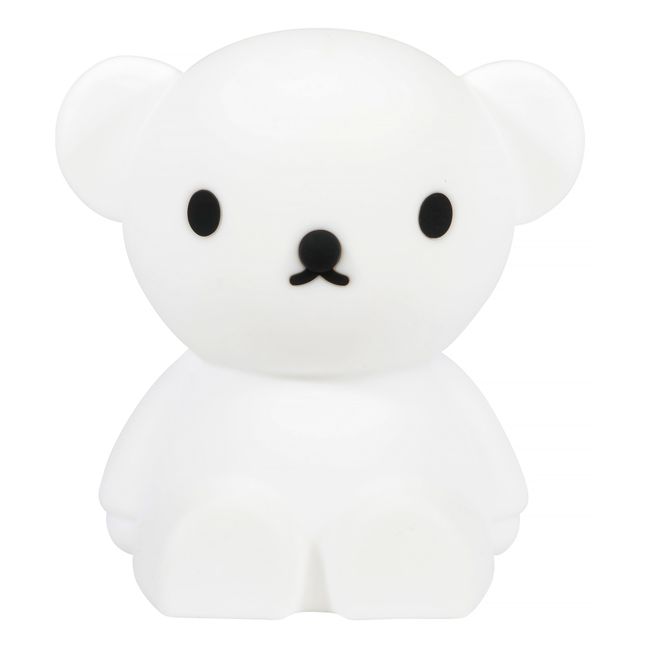 Lámpara de noche Boris de silicona suave | Blanco
