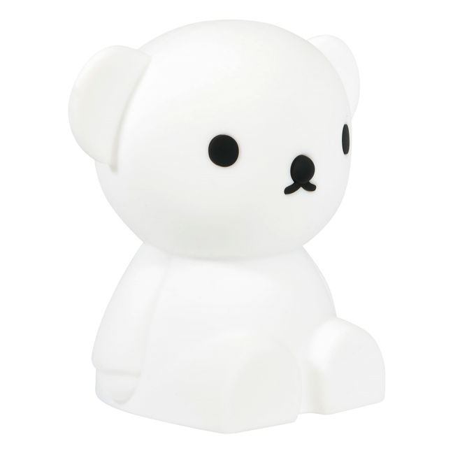 Lámpara de noche Boris de silicona suave | Blanco
