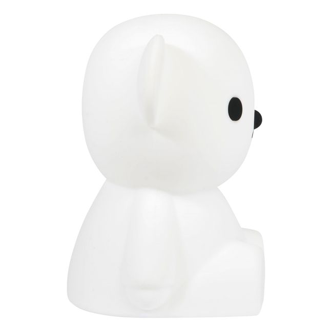 Lámpara de noche Boris de silicona suave | Blanco