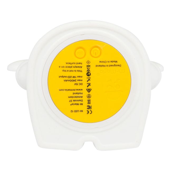Veilleuse Boris en silicone souple | Blanc