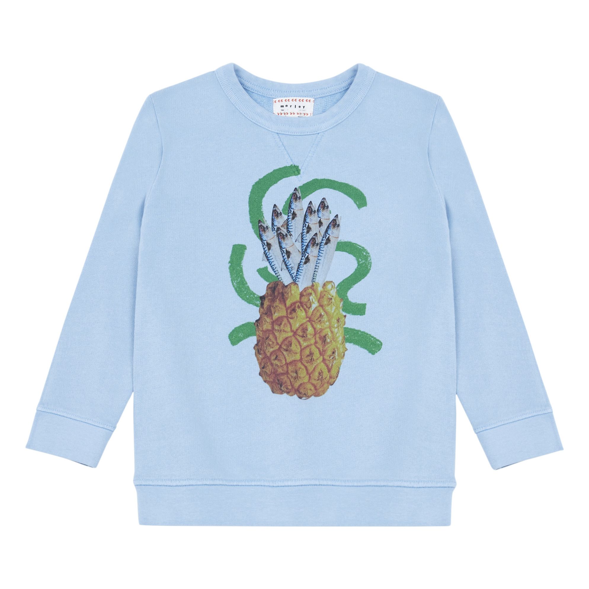 Morley - Sweat Pineapple - Garçon - Bleu