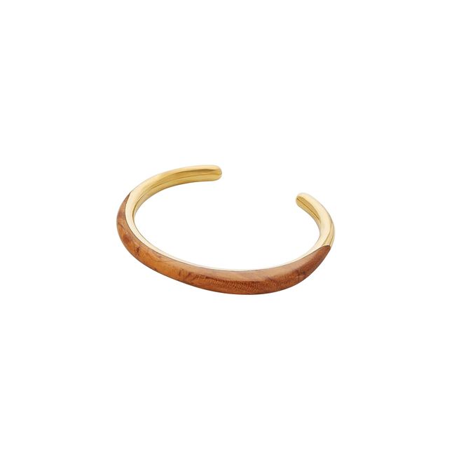 Bracelet Bi-Matières Sabi | Doré