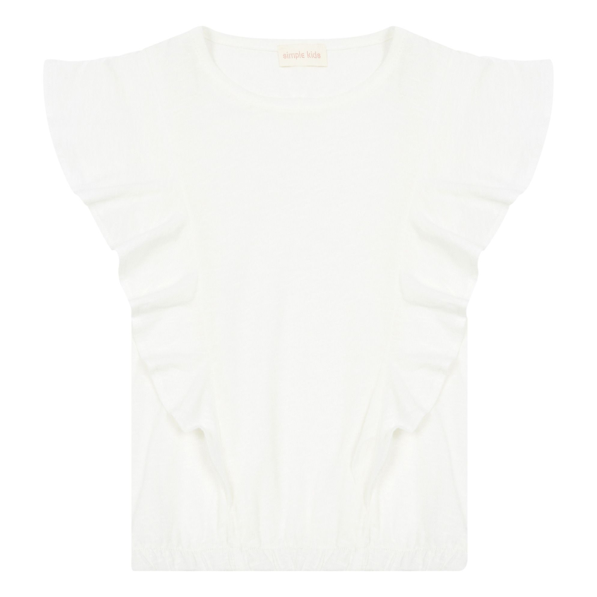Simple Kids - T-shirt Quebec - Fille - Blanc