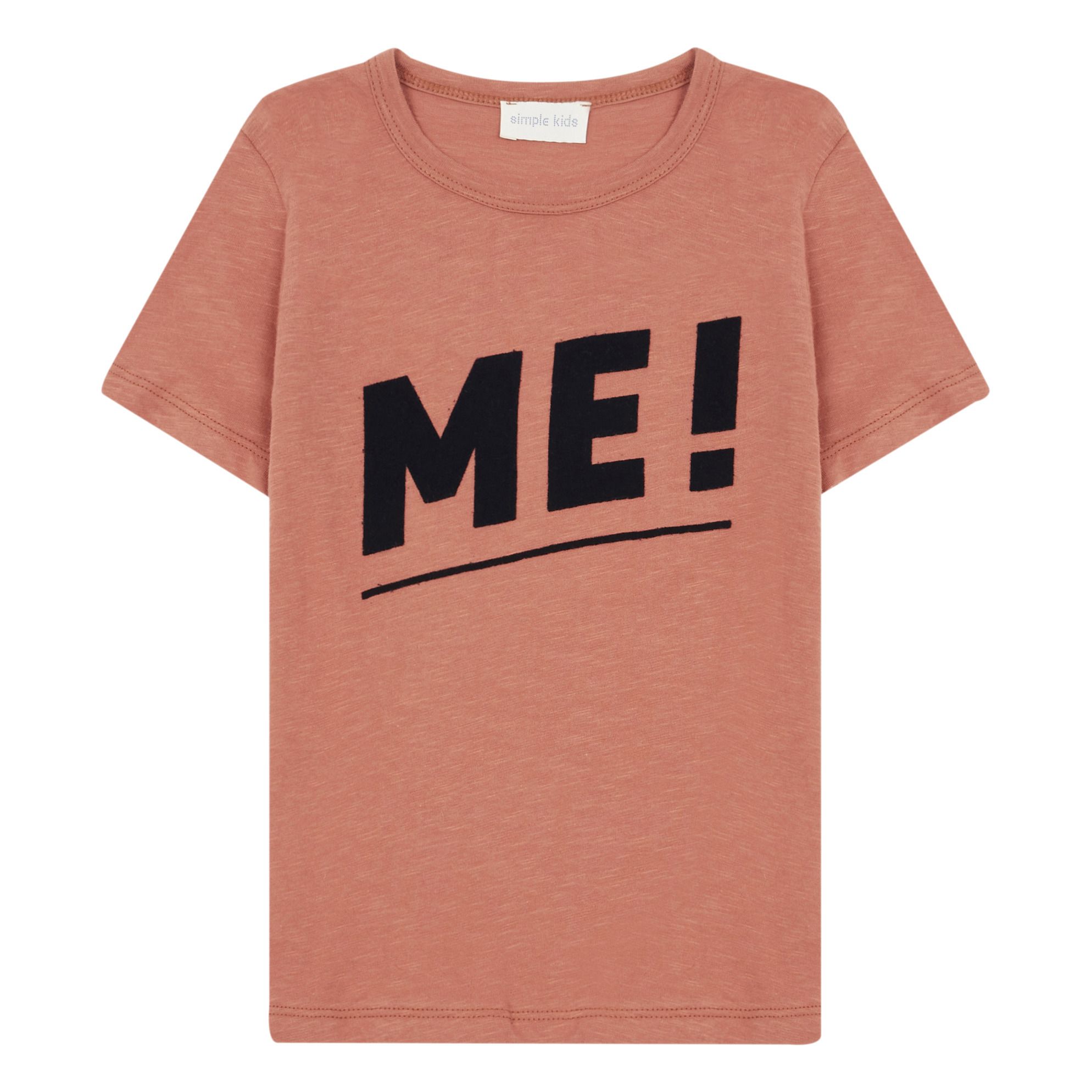 Simple Kids - T-shirt Me - Garçon - Terracotta