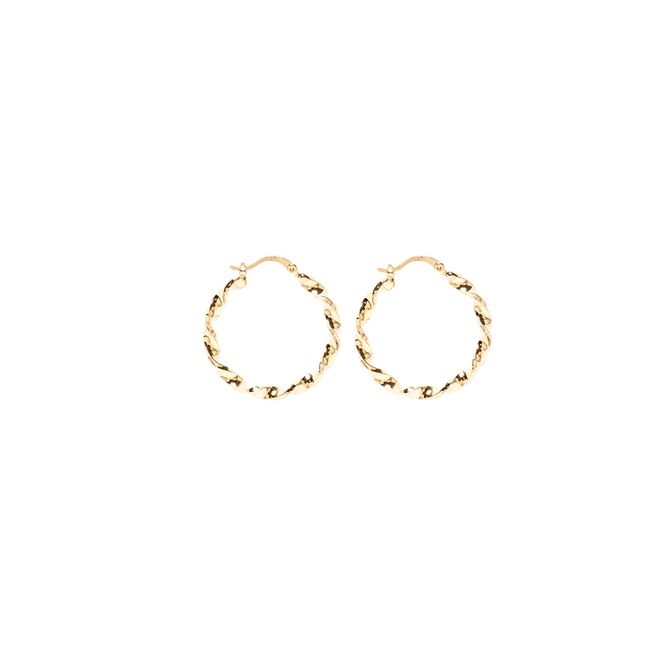 Esméralda - Large hoop earrings | Gold