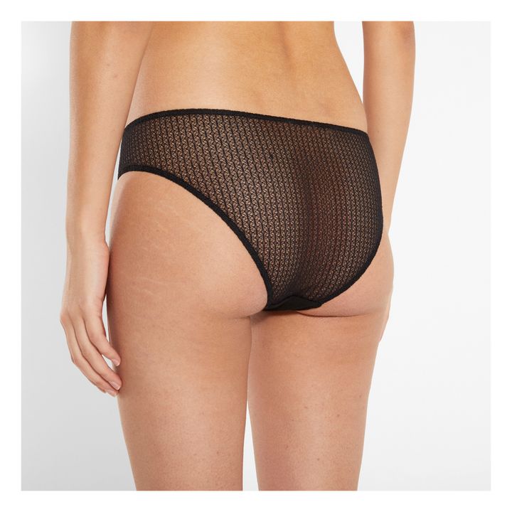 Marianne Lace Briefs | Black