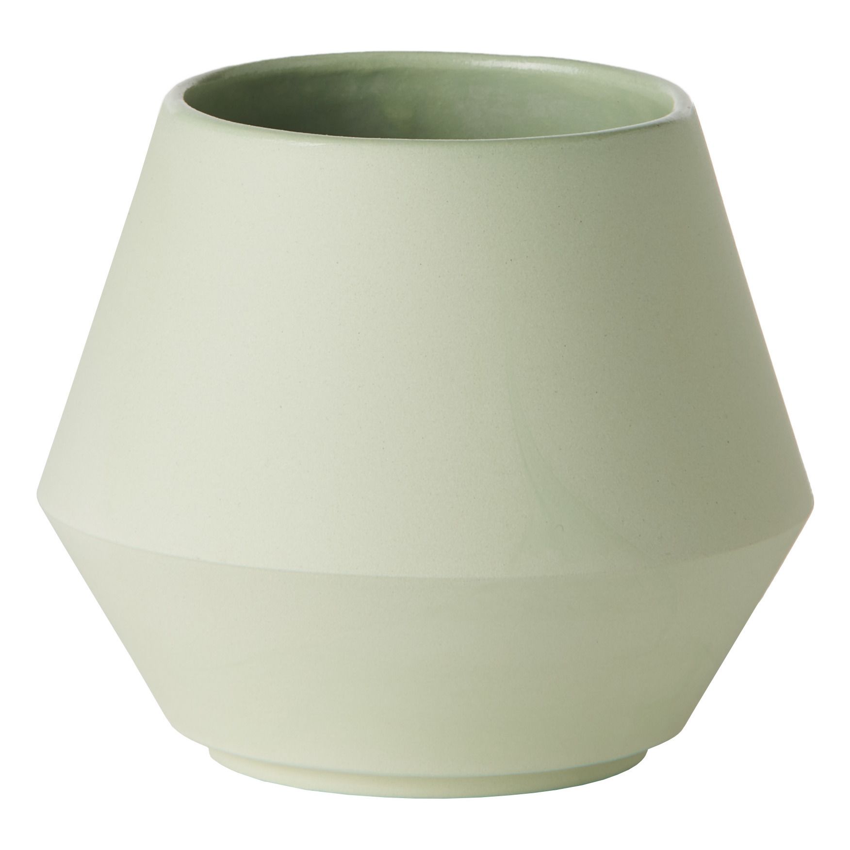 Schneid Studio - Petit bol en céramique Unisson avec couvercle - Vert pâle