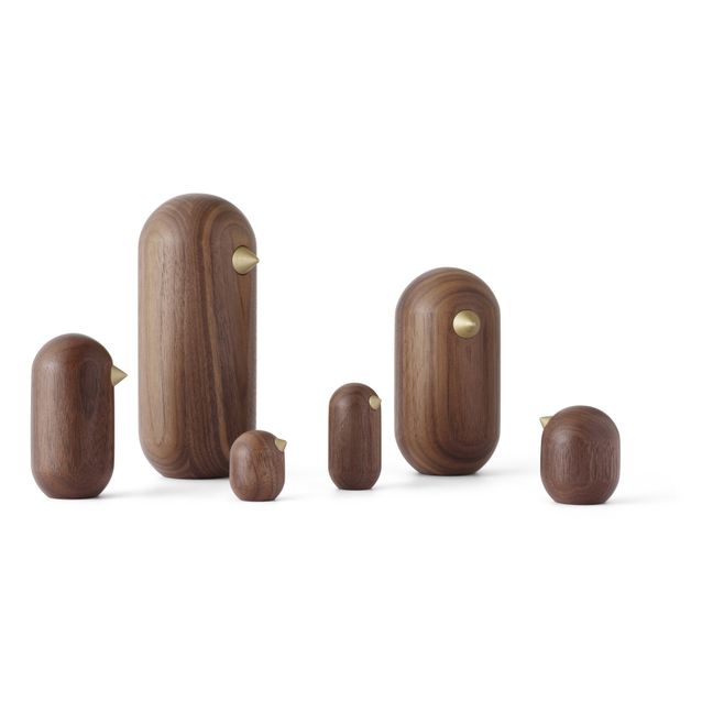 Kleiner Vogel 10cm | Walnut