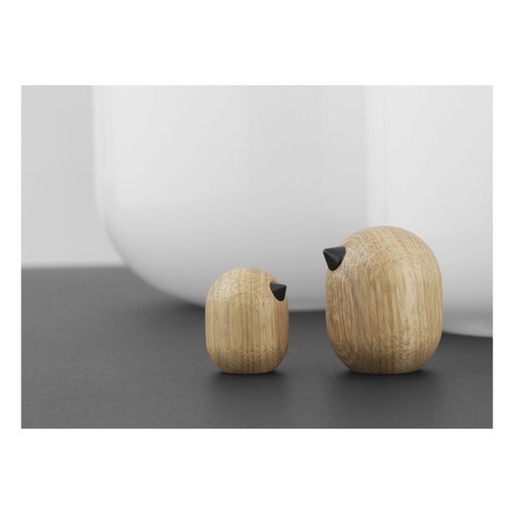 Small Bird Figurine 3cm | Oak- Product image n°3