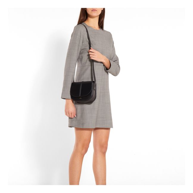 Bolsa Betty Cuero Liso | Negro