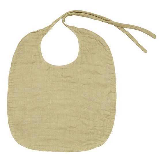 Numero 74 - Bavoir rond - Mellow Yellow S048