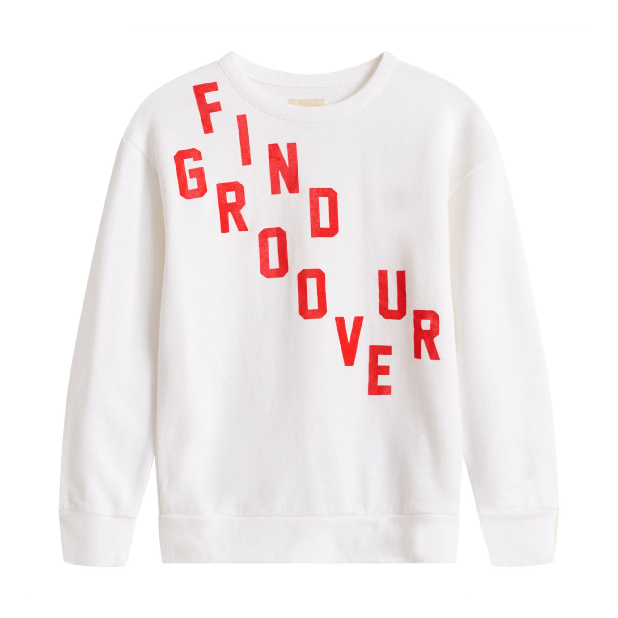Bellerose - Sweat Find Ur Groove Fago - Garçon - Blanc