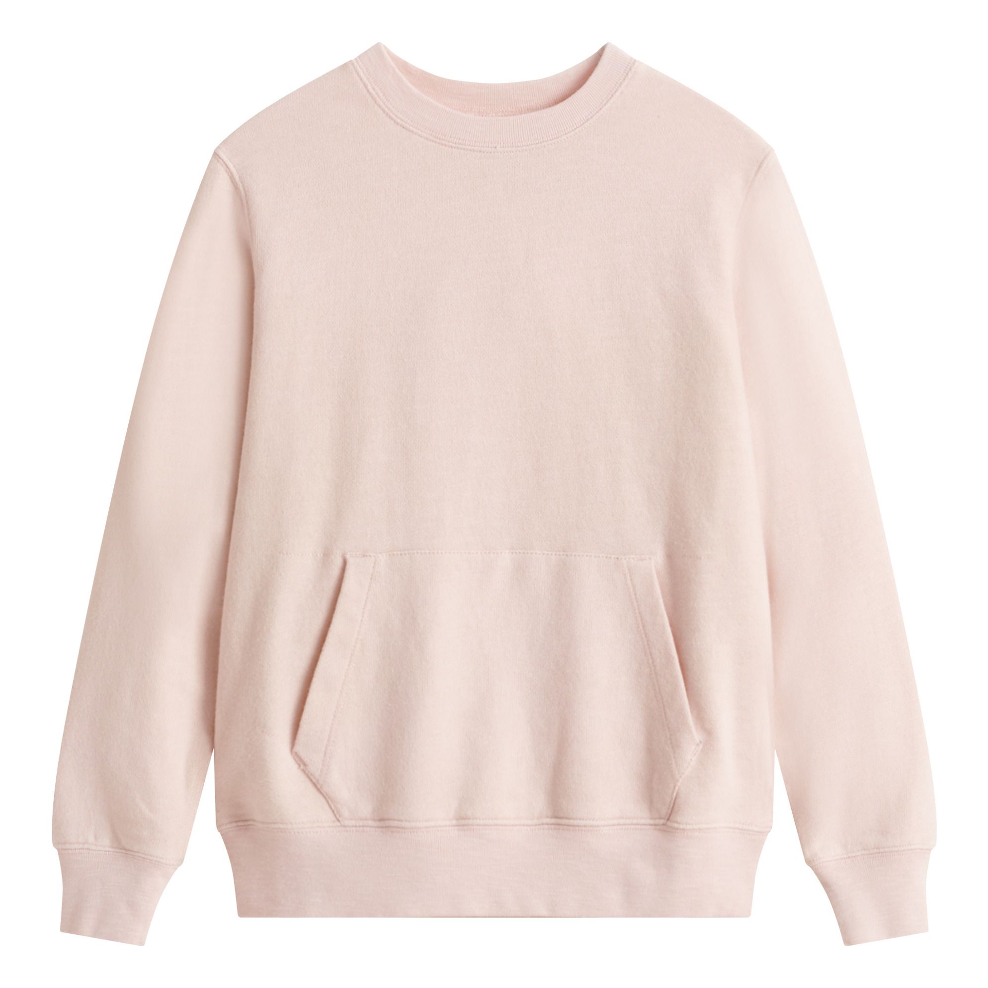 Fax Kangaroo Pocket Sweatshirt Powder pink Bellerose Fashion Teen