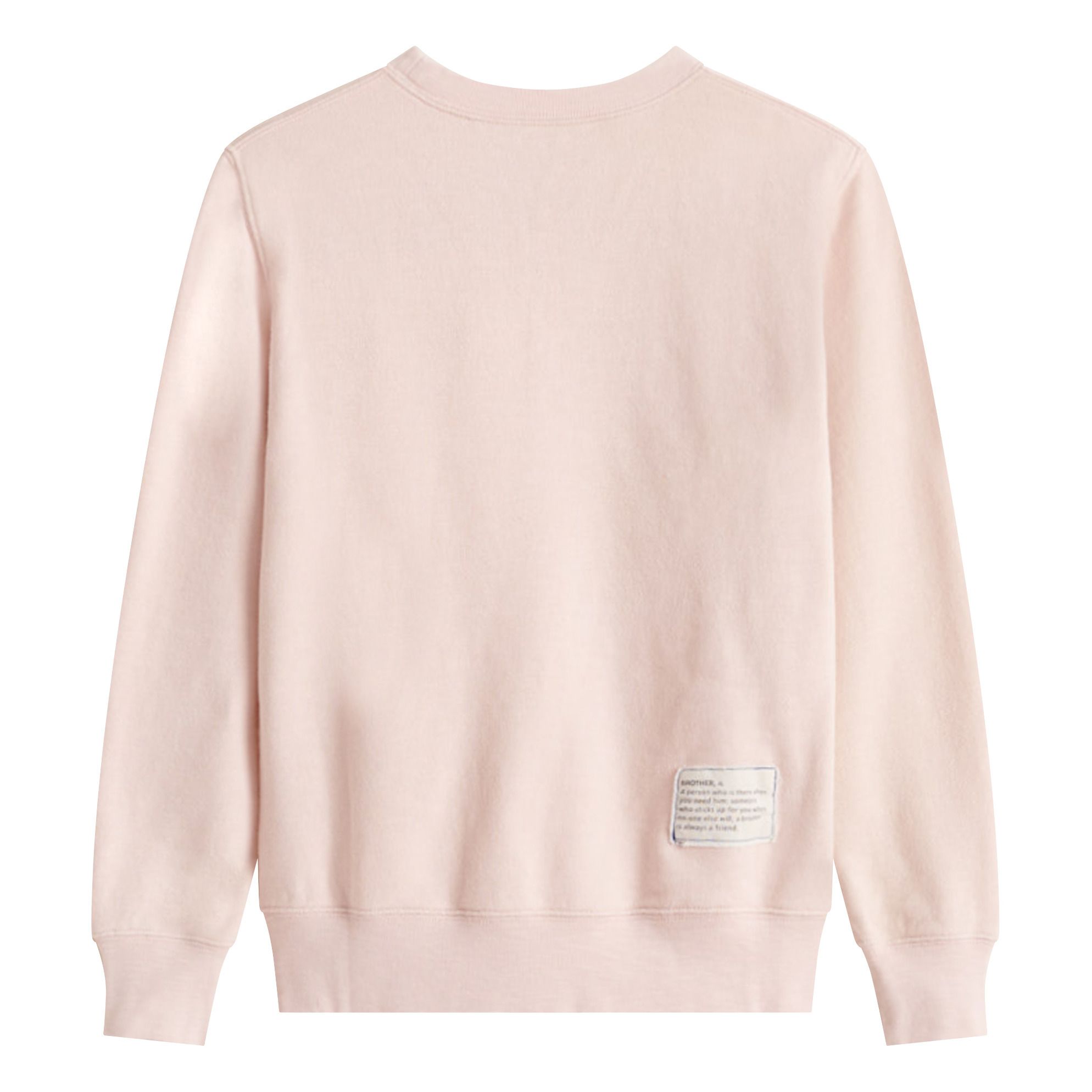Fax Kangaroo Pocket Sweatshirt Powder pink Bellerose Fashion Teen