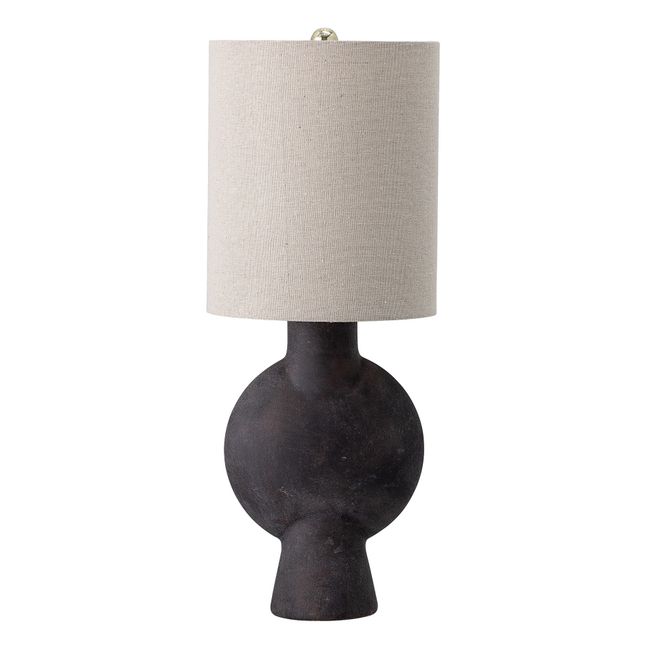 Ceramic table lamp | Black