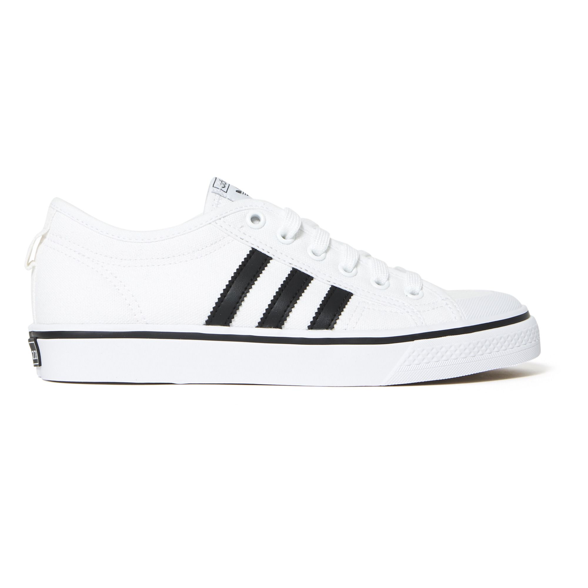 Sneakers in tela Nizza Bianco Adidas Scarpe Teenager - Smallable